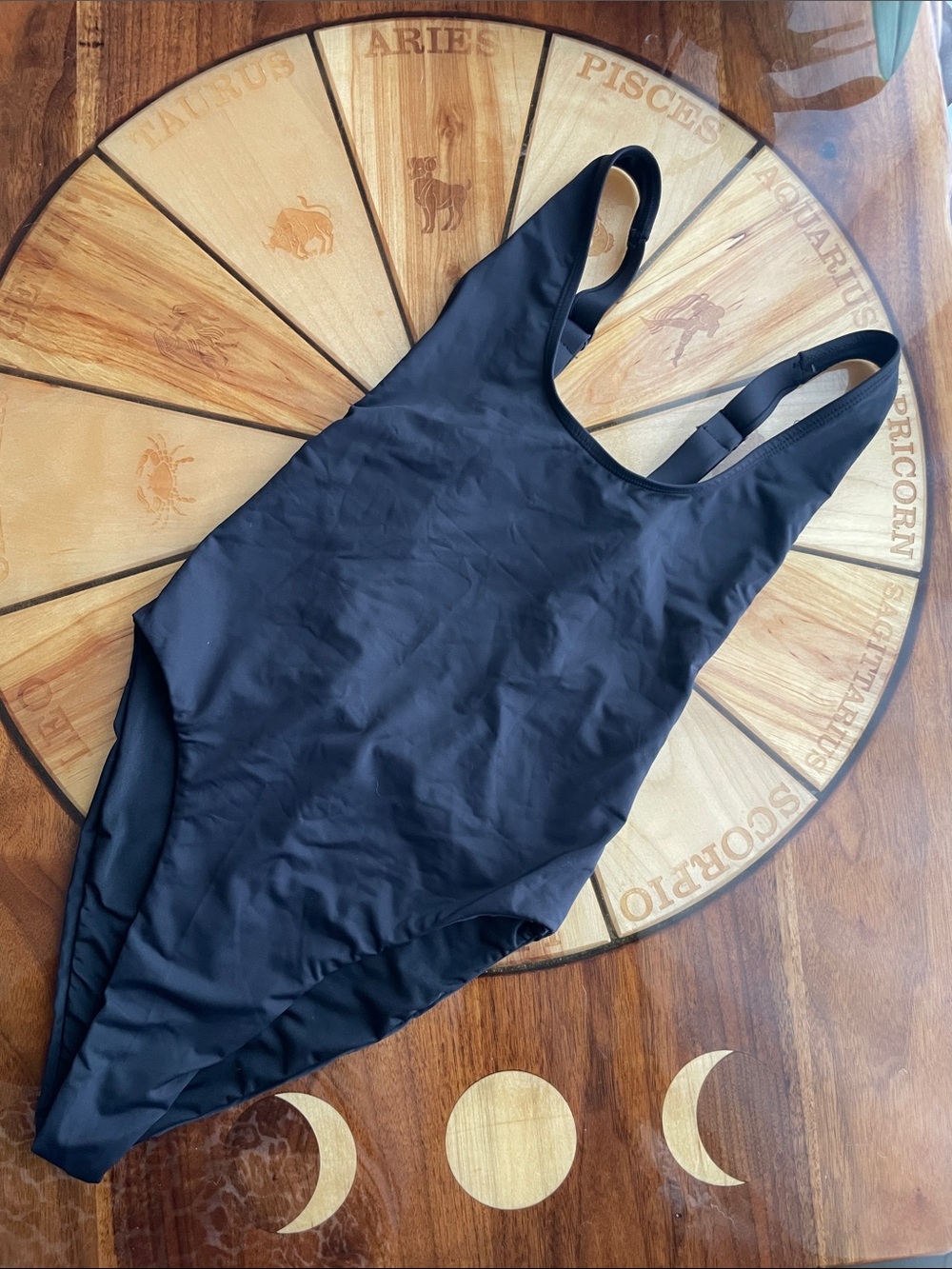 Good American black one piece swimsuit
